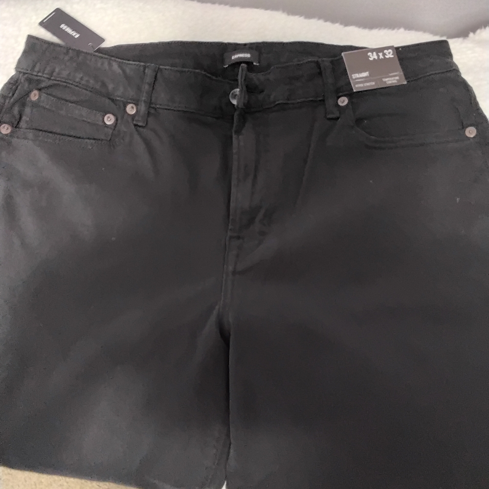 Express Men's Slim Jeans in Black